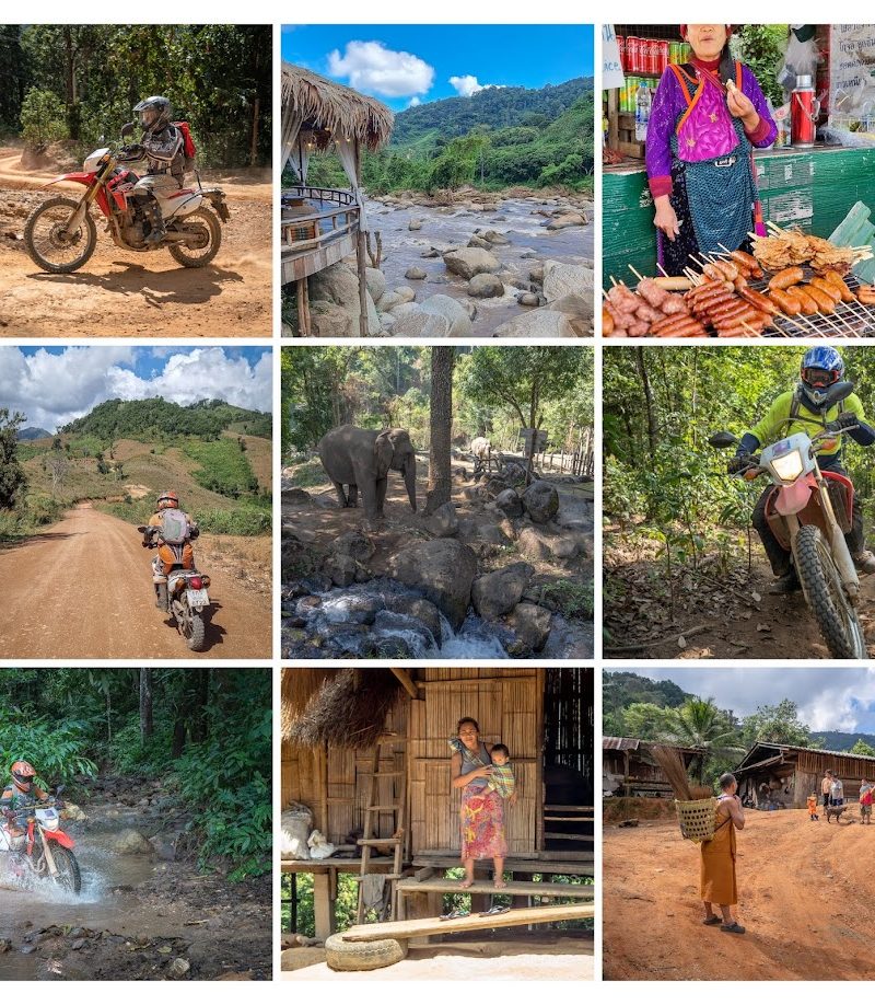 One day Enduro tour Chiang Mai Thailand